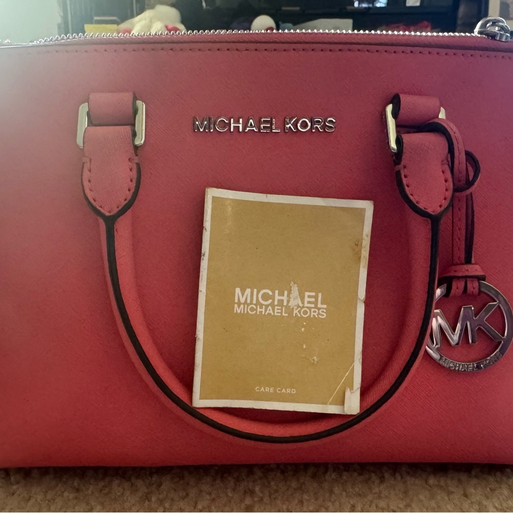Michael Kors Coral Satchel